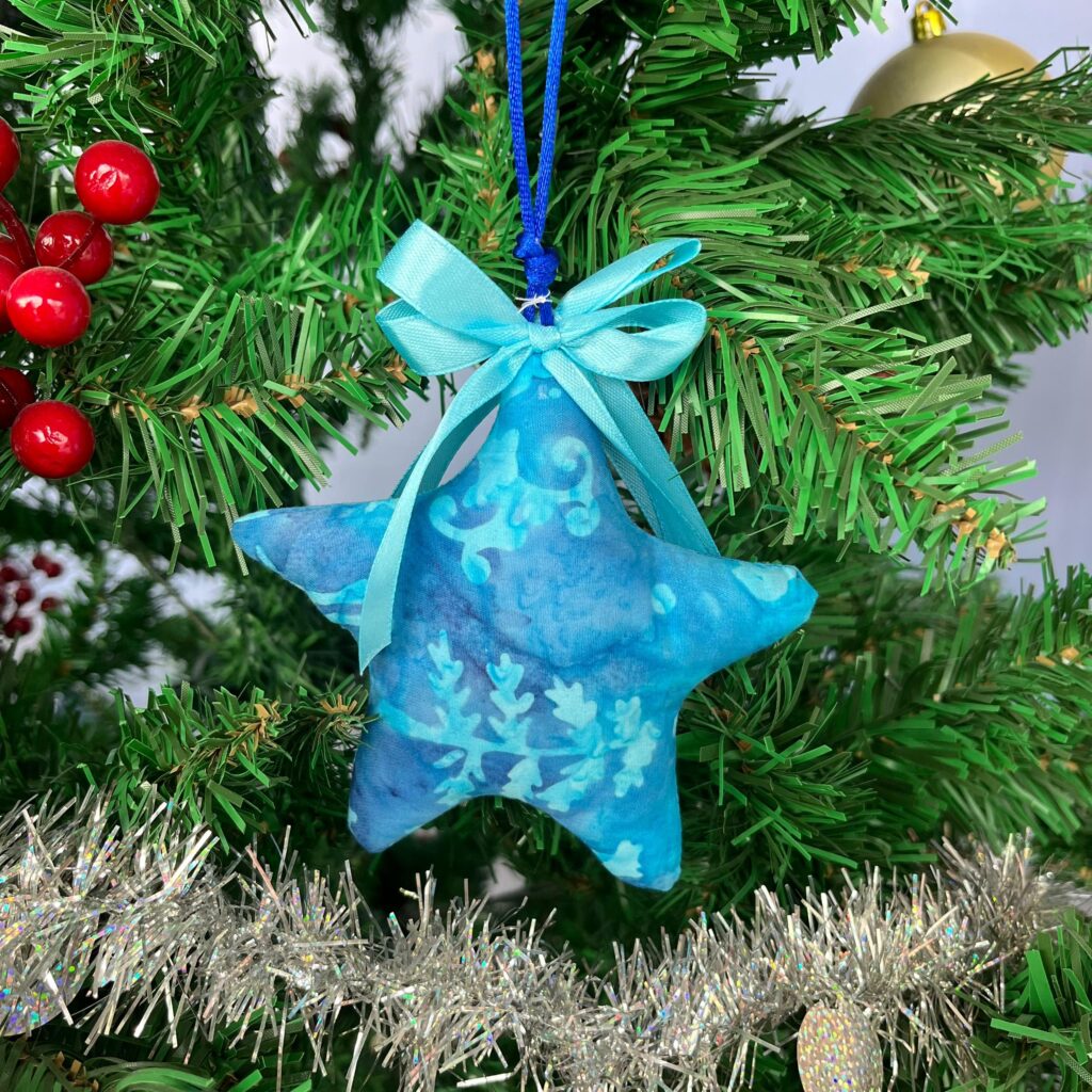 Christmas Ornament, Batik Cristmas Ornament, Christmas Tree