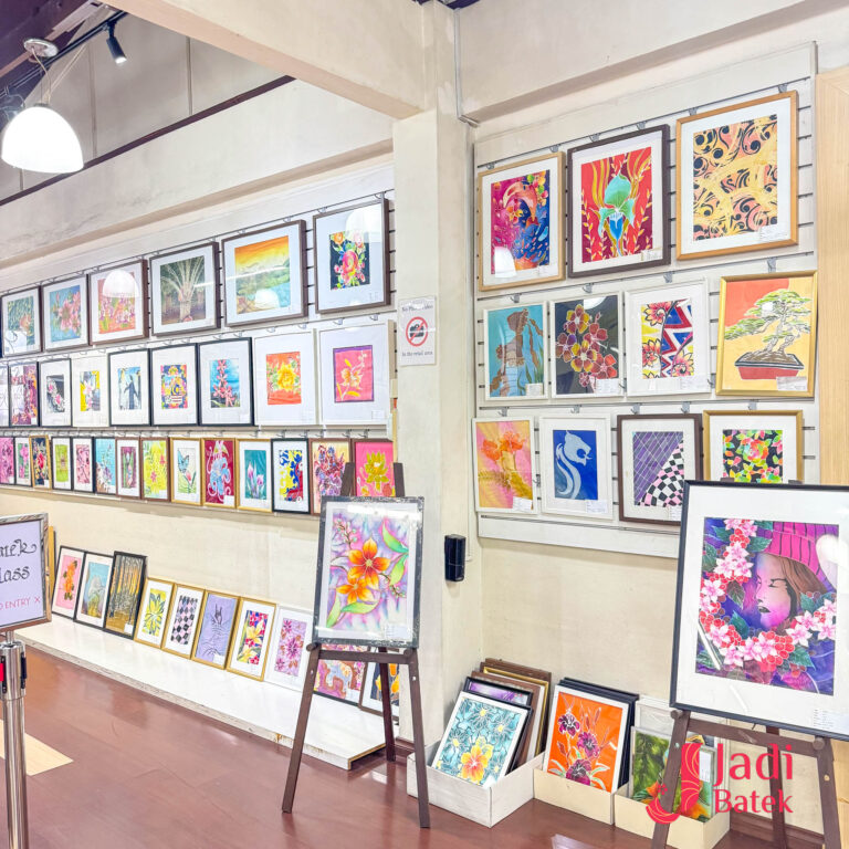 Batik Art Gallery Wall