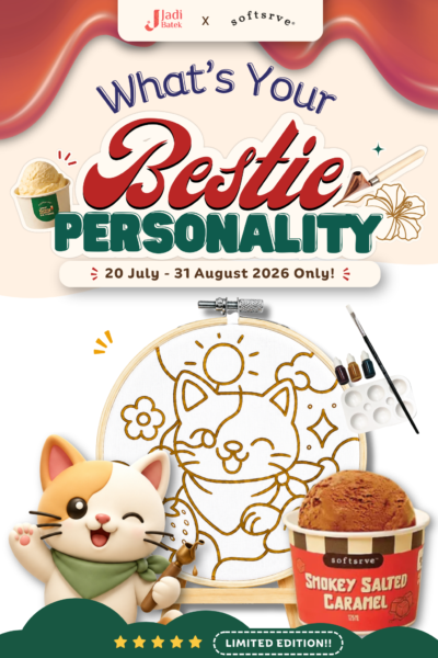 Limited Edition: Bestie Mini Batik Colouring + Ice Cream Bundle